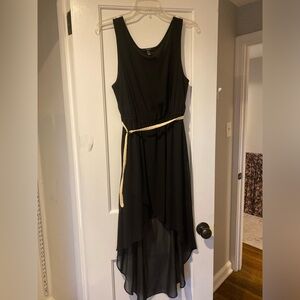 Black High Low dress